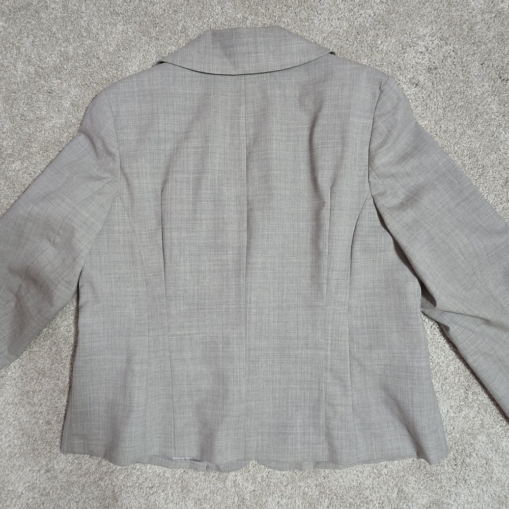 Pendleton Heather Gray One Button Wool Classic Ca… - image 8